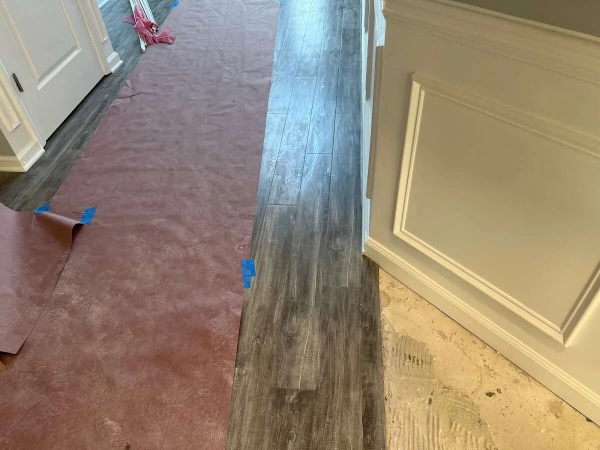 Completed marble shower restoration in Mililani Town